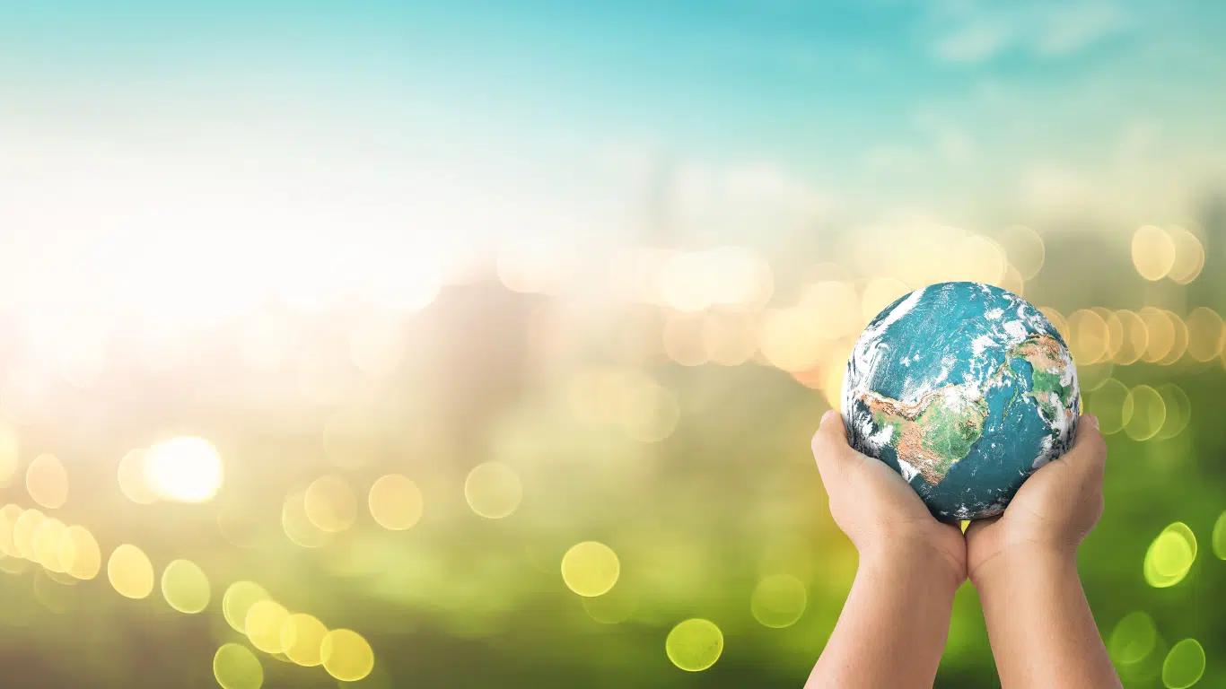 Energie besparen direct. een groene wereld